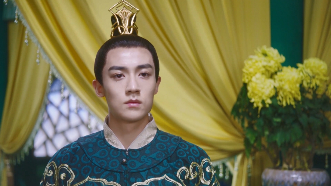 Hoàng thượng Bắc Đường Dịch có ngoại hình giống với idol Giai Thành - một vị vua tài giỏi nhưng ngờ nghệch trong tình yêu.