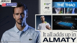 Trực Tiếp ATP Tour 250 Almaty Open 2025 - Bán Kết 2