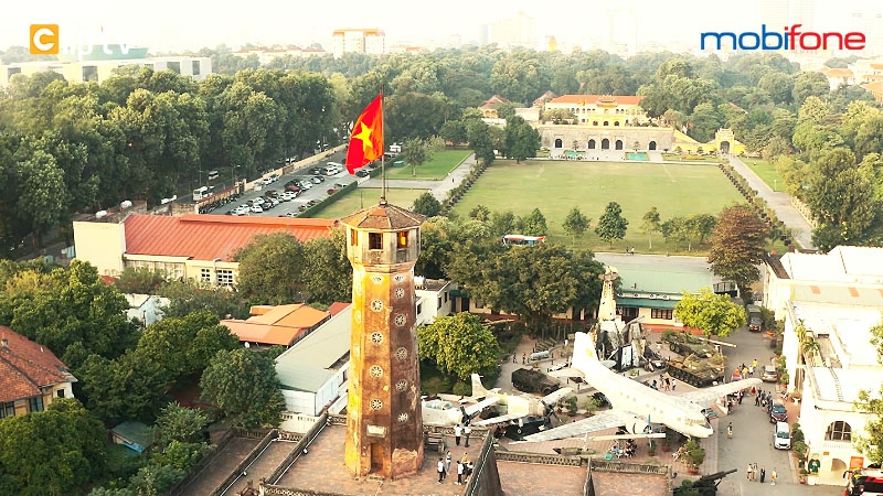 [4K] Ngắm Cảnh Đẹp Hà Nội Từ Trên Cao