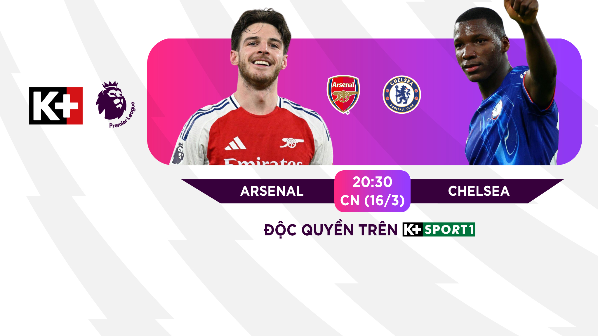 Trực Tiếp Premier League 2024/25: Arsenal vs Chelsea