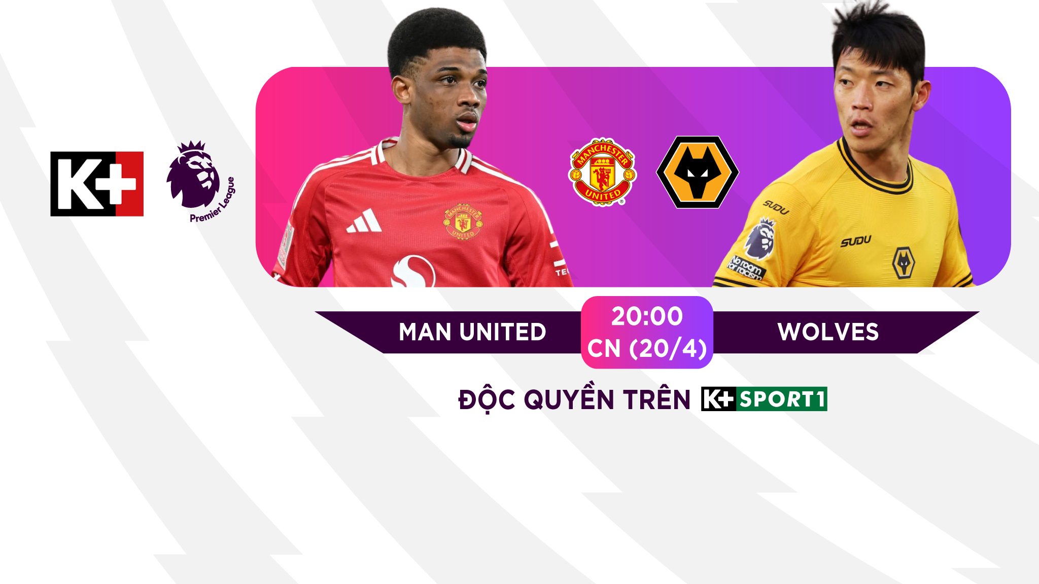 Trực Tiếp Premier League 2024/25: Man Utd vs Wolves