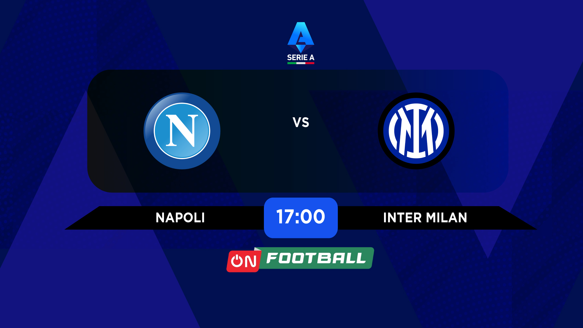 Seria 24/25: Napoli Vs Inter Milan