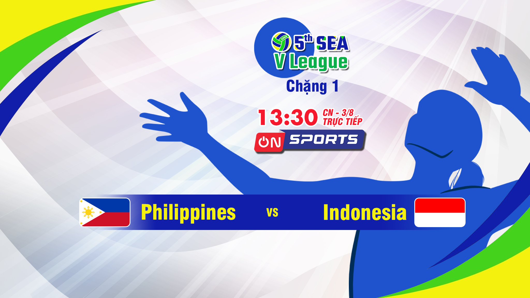 Trực Tiếp Giải Bóng Chuyền Nữ Sea V.League 2025 Chặng 1: Philippines Vs Indonesia