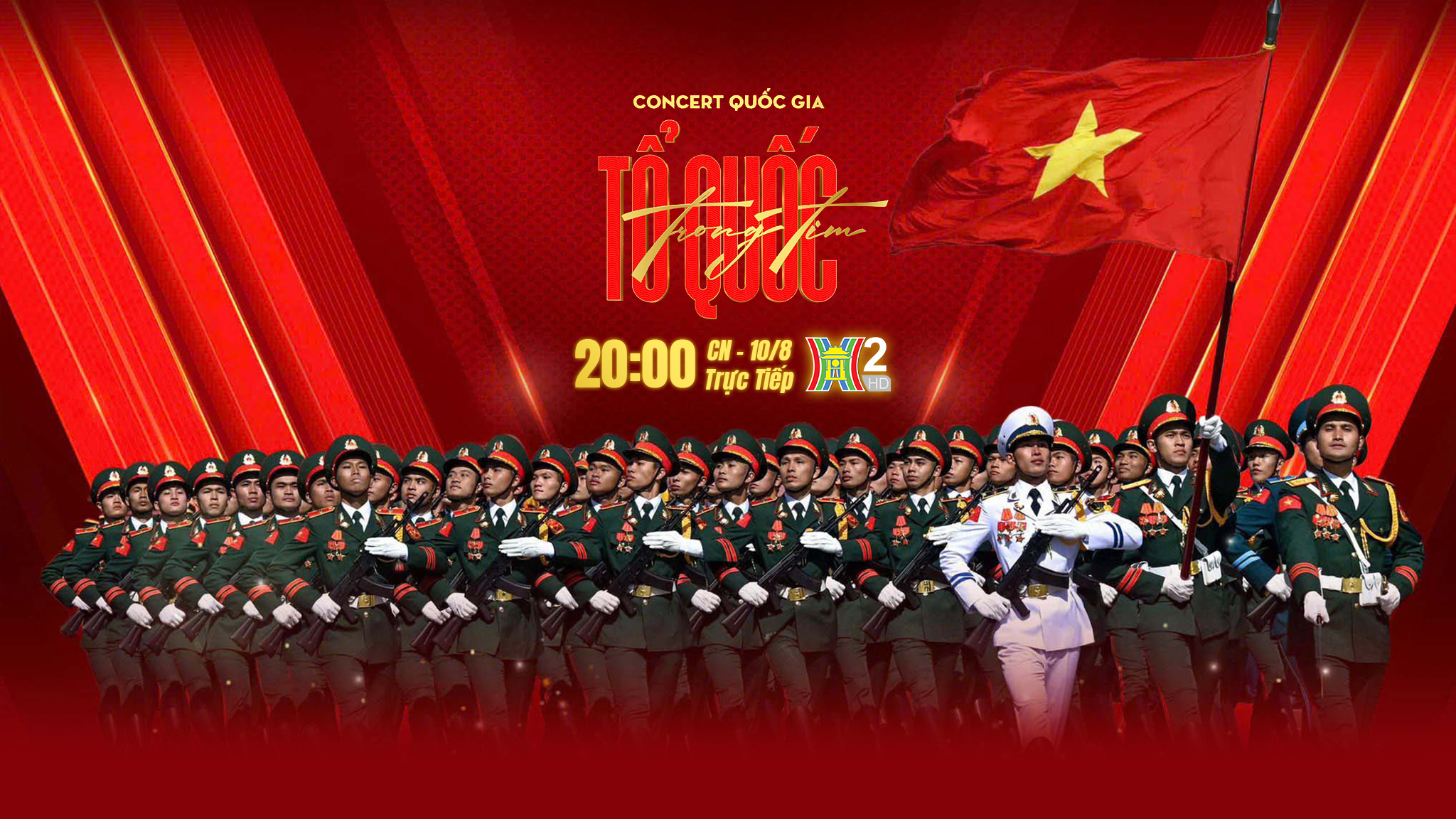 Trực Tiếp Concert "Tổ Quốc Trong Tim"
