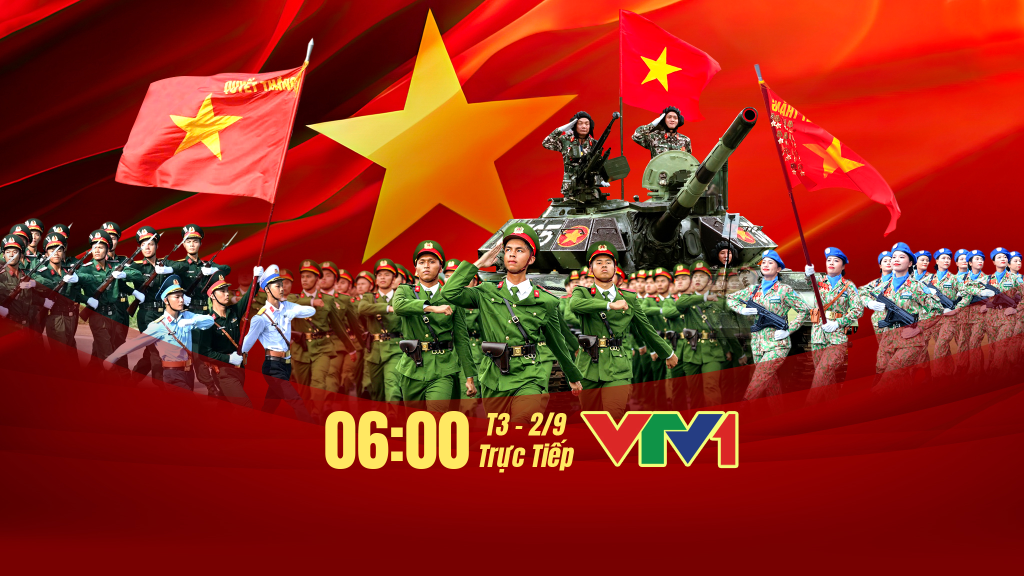 Trực Tiếp Lễ Diễu Binh, Diễu Hành Cấp Quốc Gia Kỷ Niệm 80 Năm Quốc Khánh 2/9