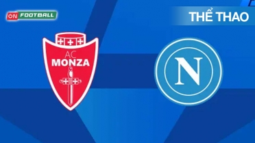 VĐQG Italia Seria 24/25 Vòng 33 - Monza Vs Napoli Phát Lại