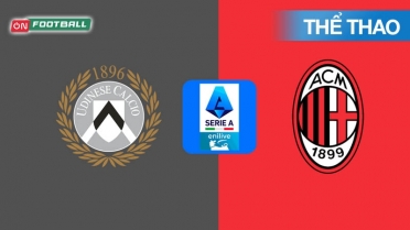 VĐQG Italia Serie A 25/26 Vòng 4 - Udinese Vs AC Milan Phát Lại