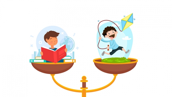 Cân Bằng Việc Học Và Chơi Cho Con