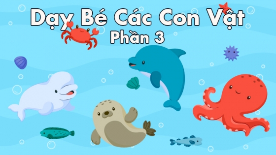 Dạy Bé Các Con Vật: Phần 3