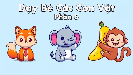 Dạy Bé Các Con Vật: Phần 5