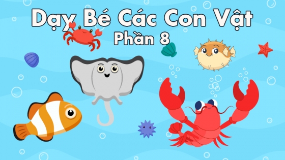 Dạy Bé Các Con Vật: Phần 8