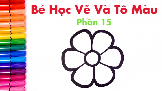 Bé Học Vẽ Và Tô Màu: Phần 15