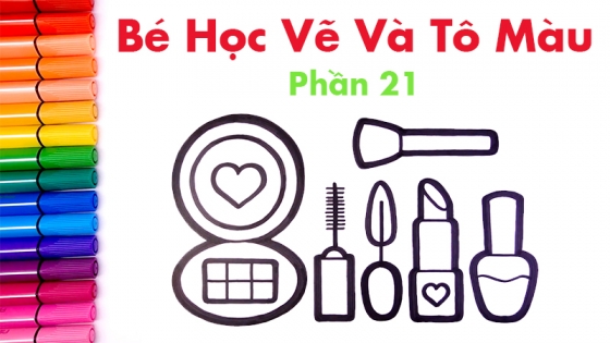 Bé Học Vẽ Và Tô Màu: Phần 21
