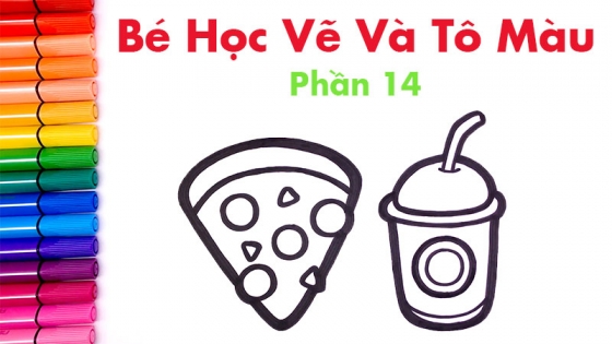 Bé Học Vẽ Và Tô Màu: Phần 14